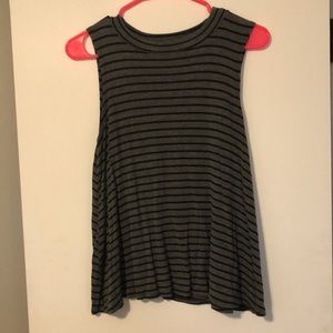 Striped muscle tank